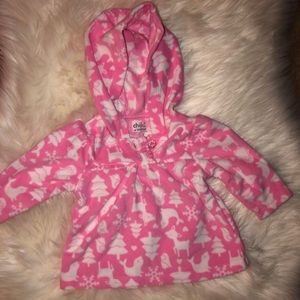 Baby girl fuzzy sweater 0-3 months